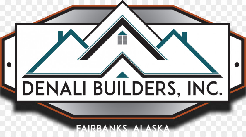 Design Denali Builders Inc House Logo PNG