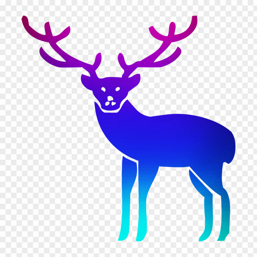 Reindeer Christmas Day Holiday Seal Wax PNG