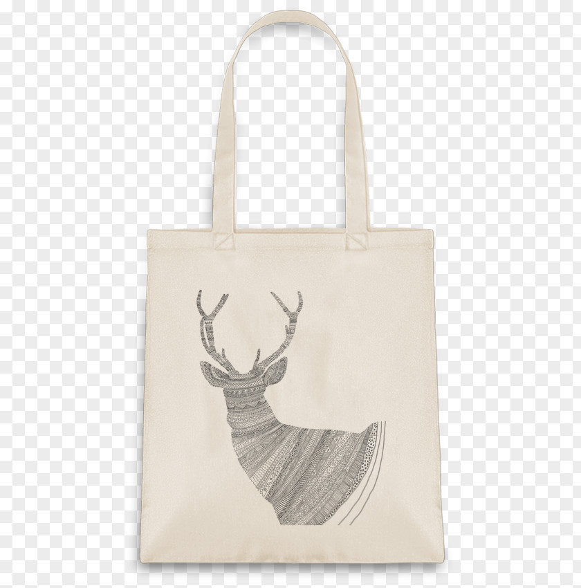 Tote Bag Deer Canvas Print Antler PNG