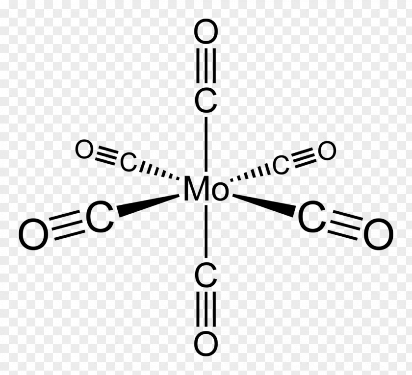 Tungsten Nickel Tetracarbonyl Carbon Monoxide Molybdenum Hexacarbonyl Tetrahedral Molecular Geometry PNG