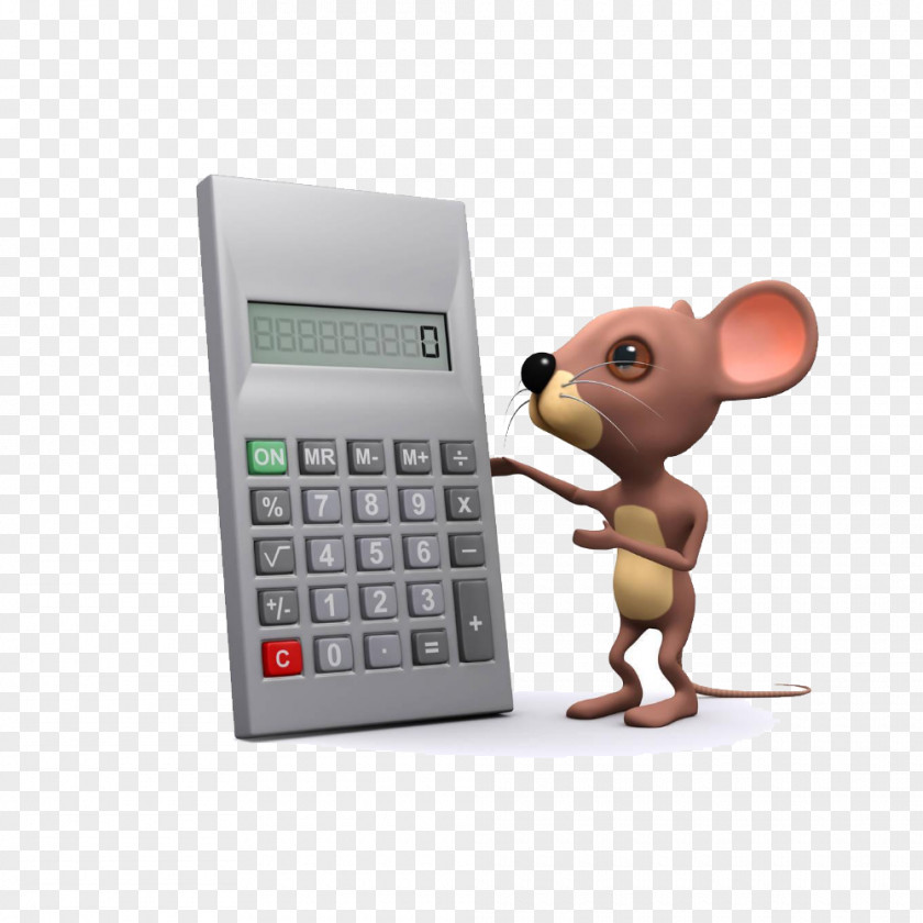 Cute Calculator Stock Photography Computer Mouse Illustration Image PNG