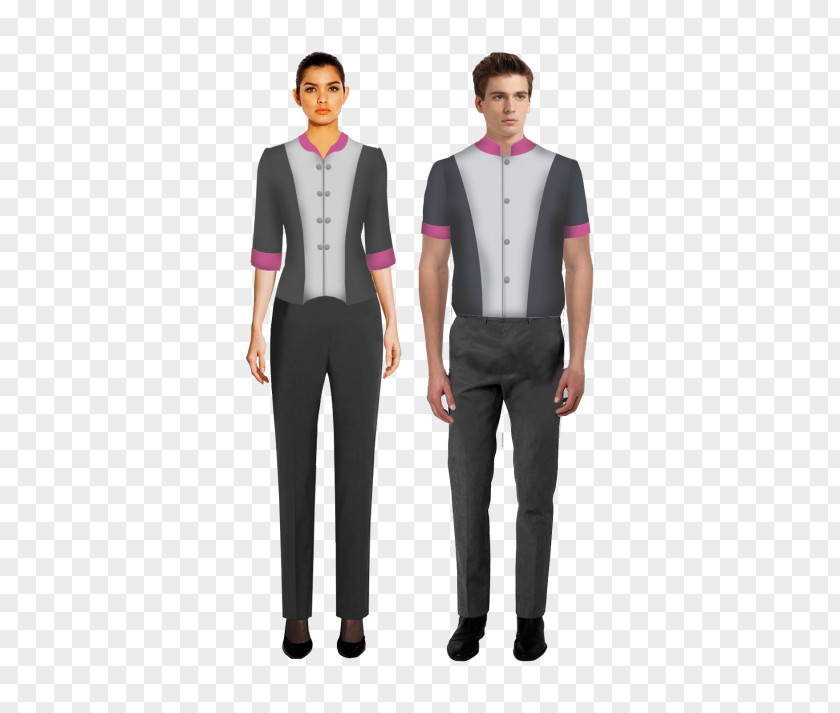 Flight Stewardess Uniform Housekeeping T-shirt Hotel Tuxedo PNG