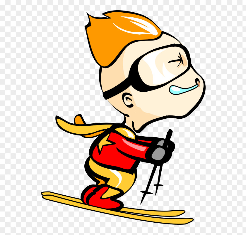 Glide Vector Graphics Child Skiing Image Cartoon PNG