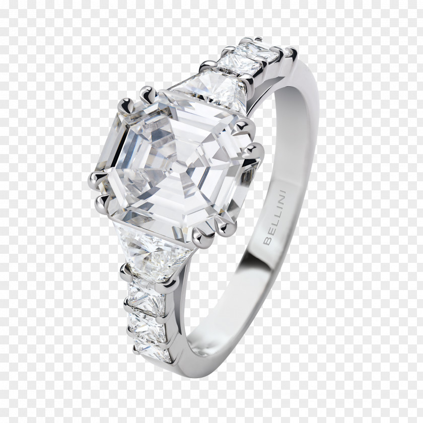 Jewellery Diamond Bellini Solitaire Ring PNG