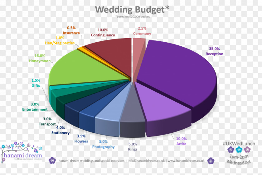 Spend Honeymoon Pie Chart Research Budget PNG