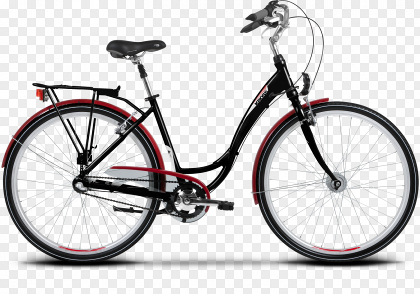 Urban City Hybrid Bicycle Frames Derailleurs PNG
