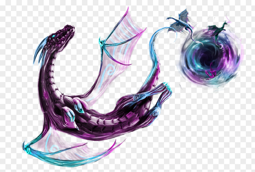 Dragon White PNG