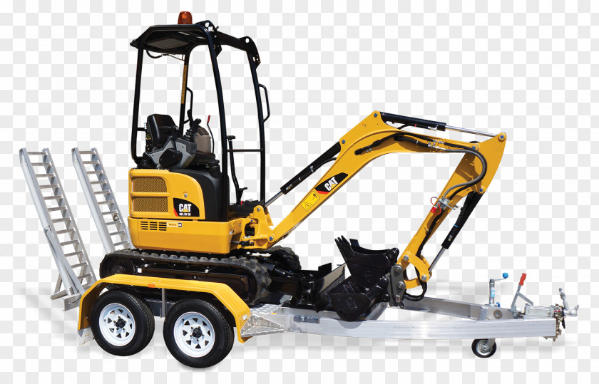 Excavator Caterpillar Inc. Compact Heavy Machinery PNG