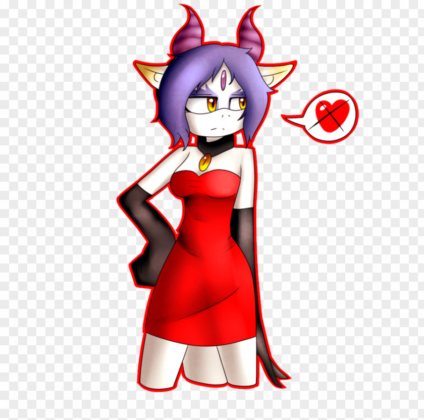 Lady In Gown Demon Costume Homo Sapiens Clip Art PNG