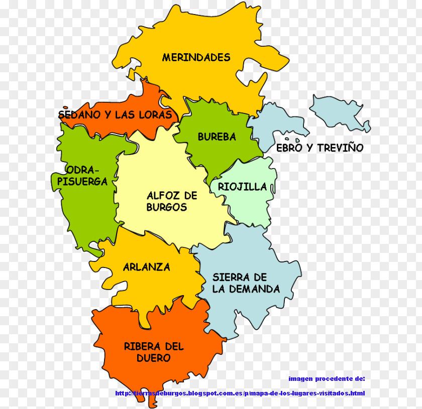 Map Burgos Las Merindades Arlanza Neila Pradoluengo PNG