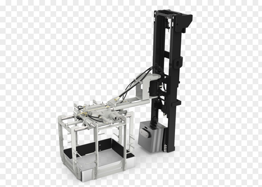 Order Picking Forklift Cascade Corporation Material Handling Machine Bolzoni PNG