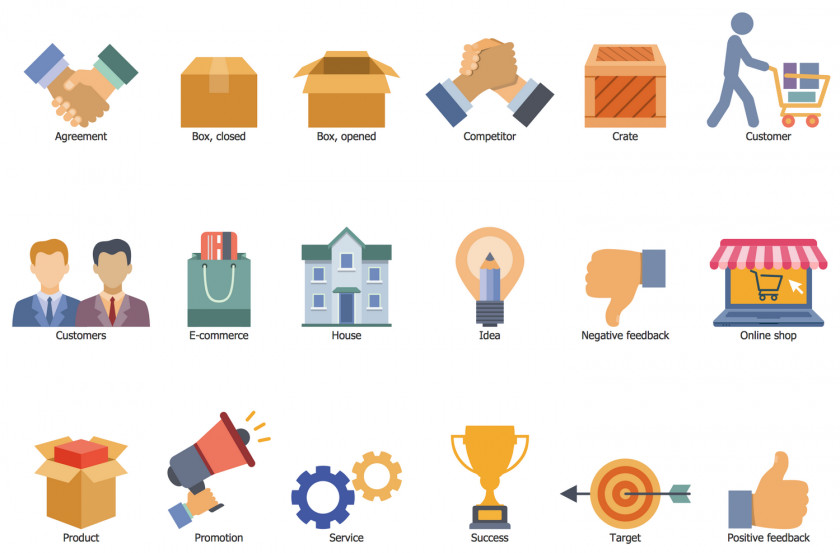 Process Workflow Cliparts Business Flow Diagram Clip Art PNG