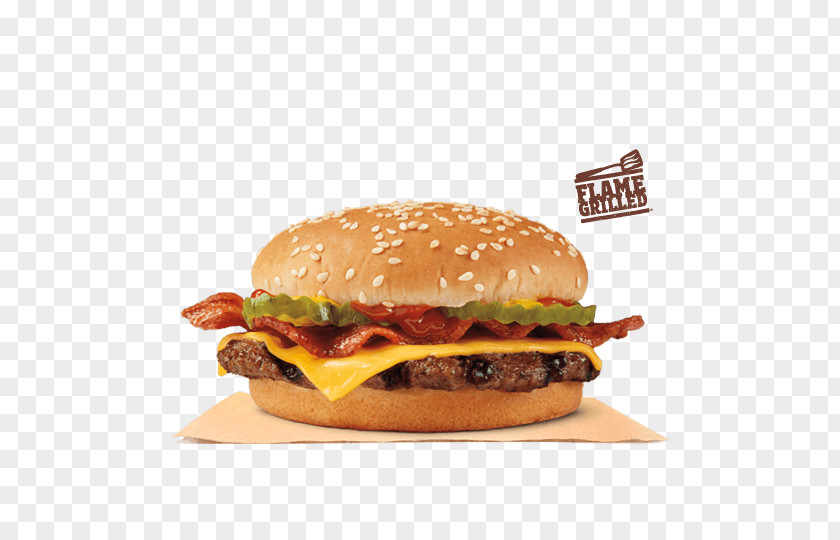 Bacon Burger King Double Cheeseburger Whopper Hamburger PNG