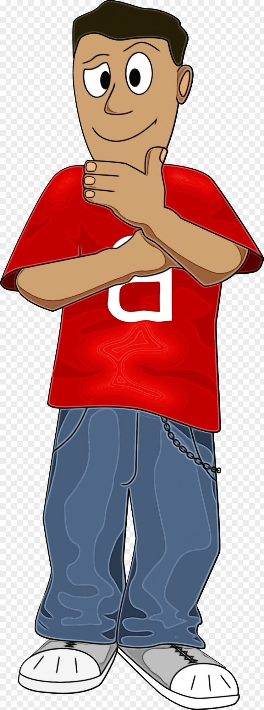 Human Finger Headgear Boy Mascot PNG