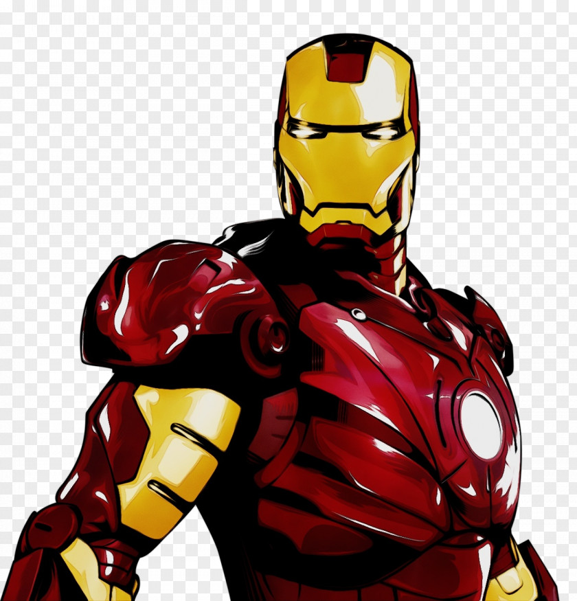 Iron Man Superhero Vexel Art Graphic Design PNG