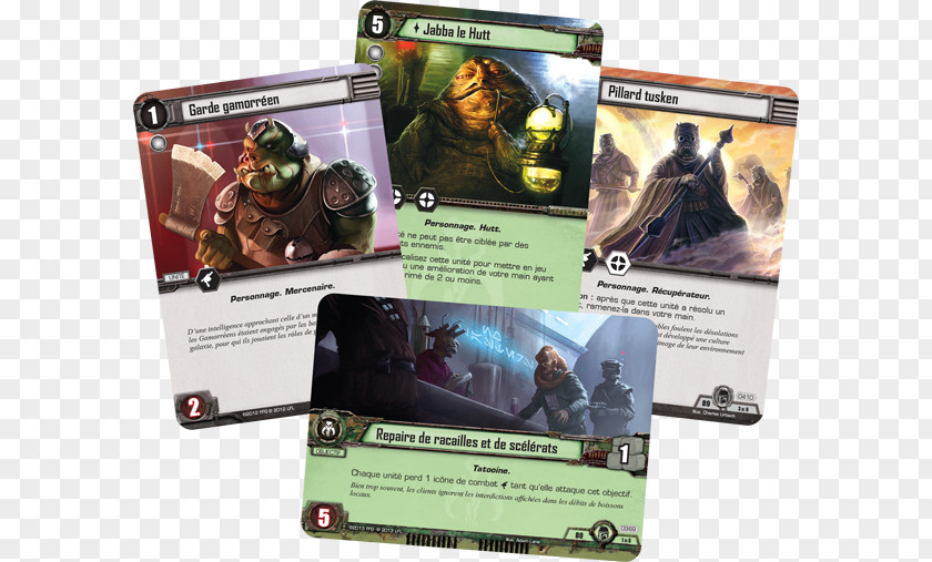 Jabba The Hutt Fantasy Flight Games Star Wars LCG: I Confini Dell'Oscurita' Action & Toy Figures Expansion Pack PNG