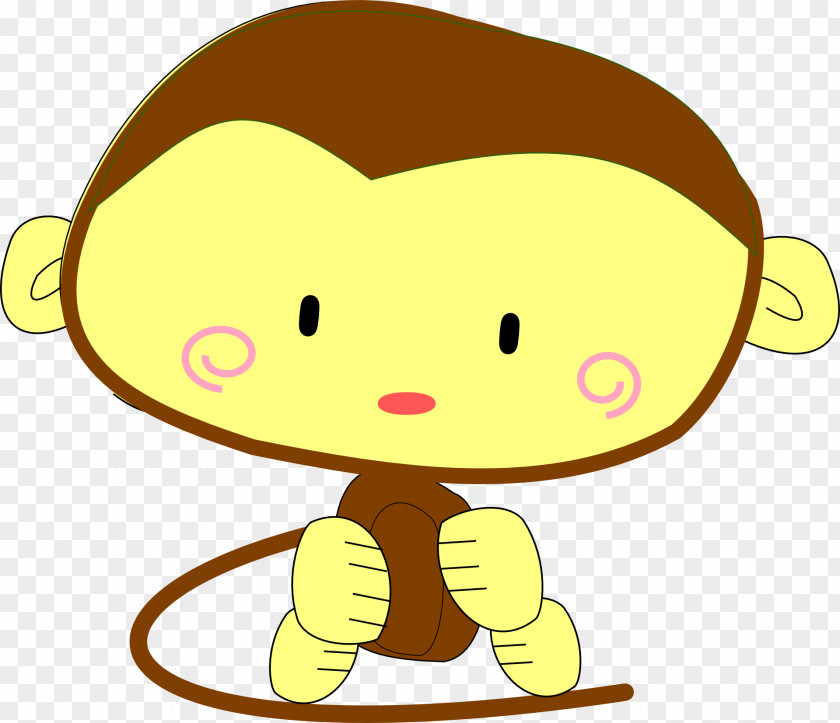 Monkey Ape Baby Monkeys Primate Clip Art PNG