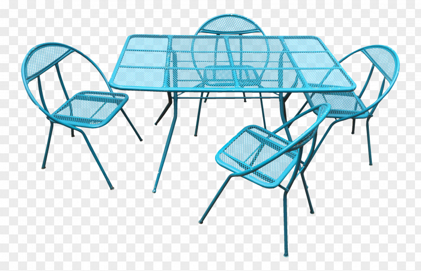 Table Garden Furniture Chair PNG