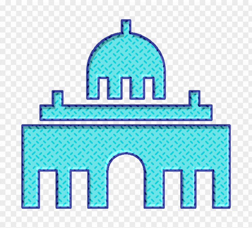 Monuments Icon Church Temple Front View PNG