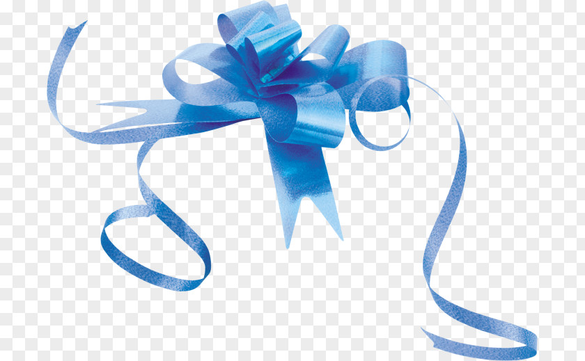 Ribbon Blue Birthday Clip Art PNG