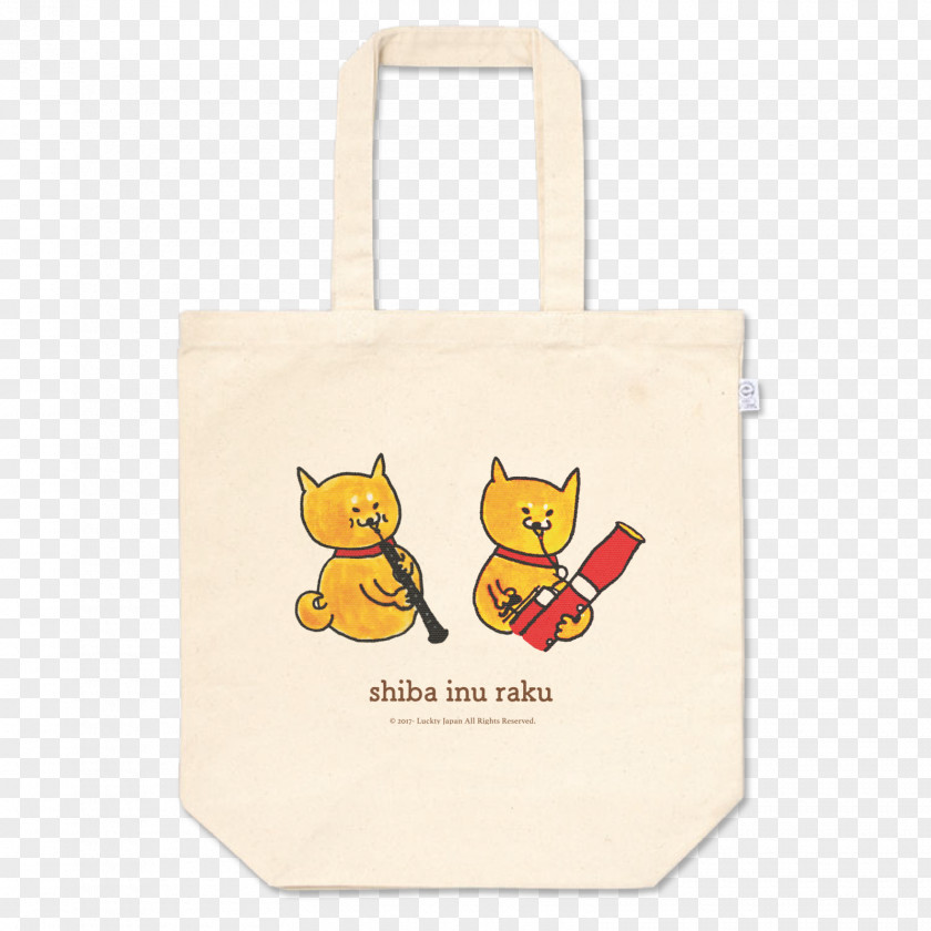 Shiba Inu Cartoon Tote Bag Animal PNG