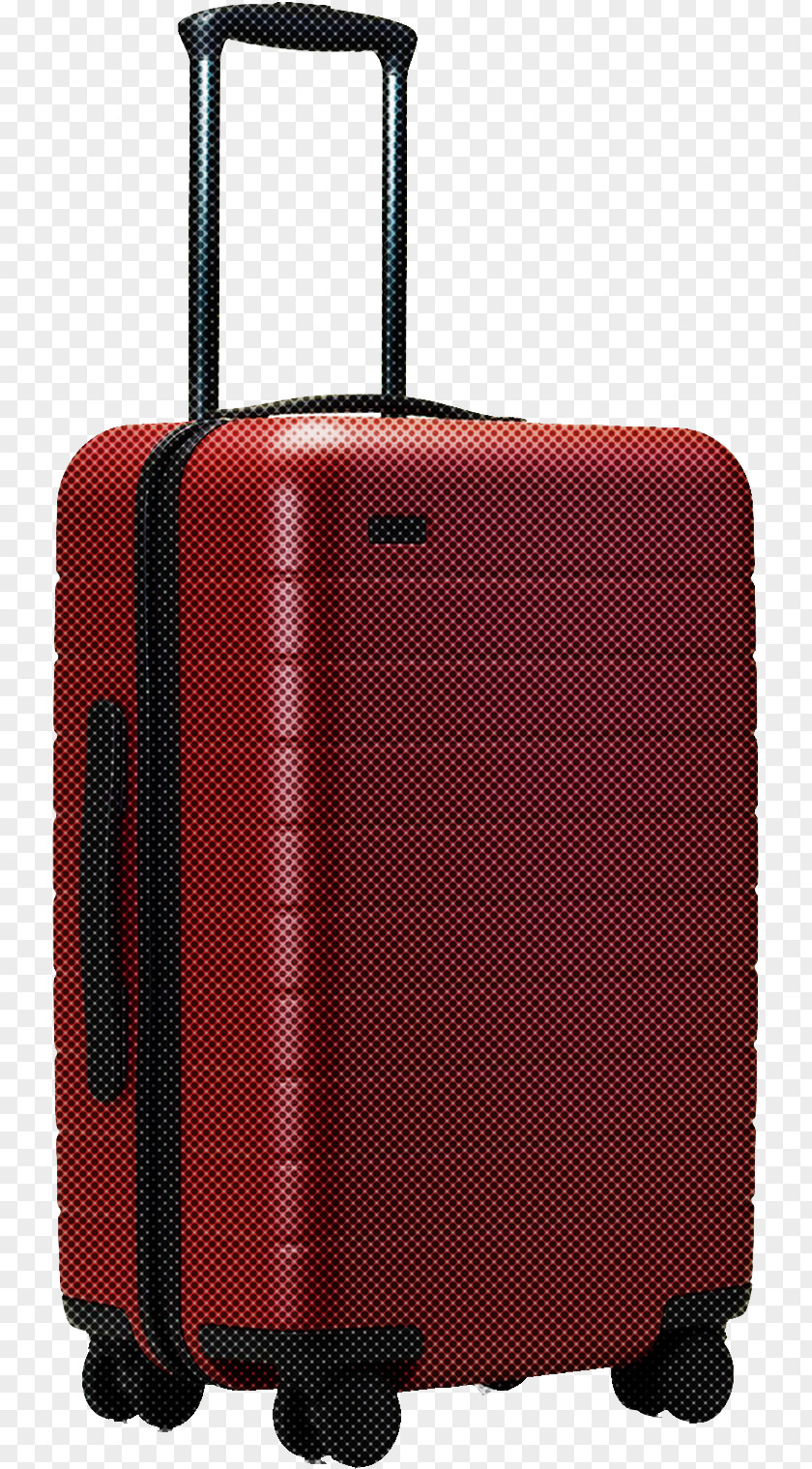 Suitcase Hand Luggage Red Baggage And Bags PNG