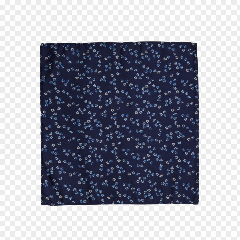 Blue Square Polka Dot Place Mats PNG