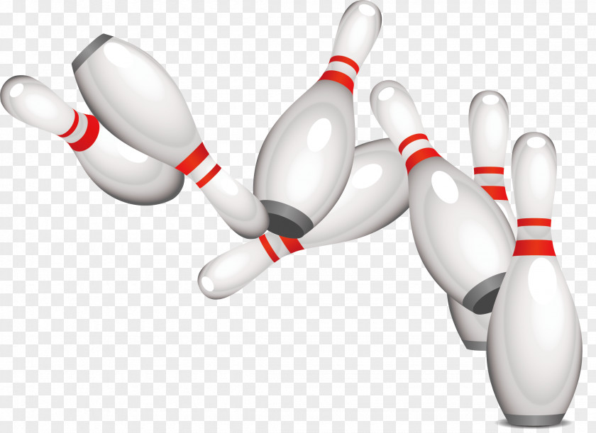 Bowling Vector Ball Strike Pin PNG