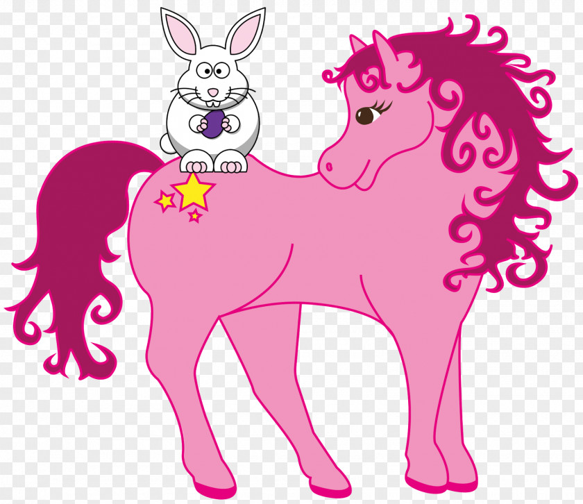 Easter Bunny Horse Pony PNG