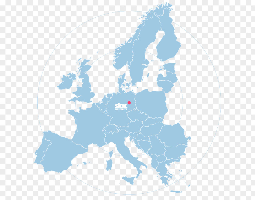 Map European Union Vector PNG