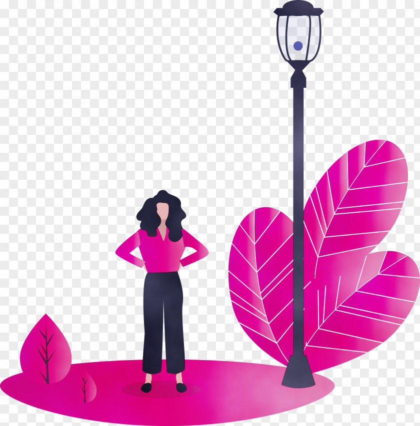 Pink Magenta Technology Plant Wheel PNG