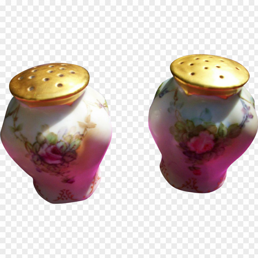 Vase Salt And Pepper Shakers Ceramic Glass PNG