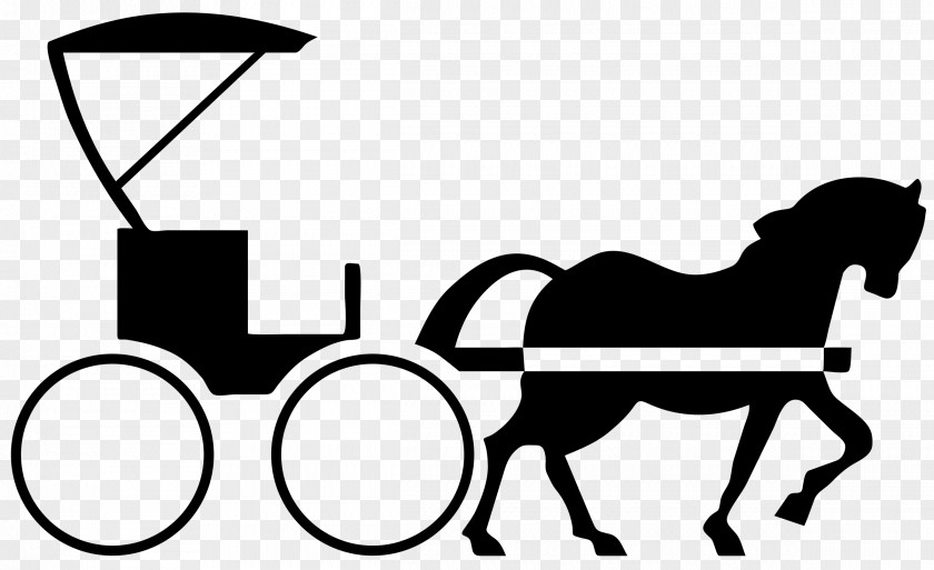 Carriage Horse And Buggy Amish Clip Art PNG