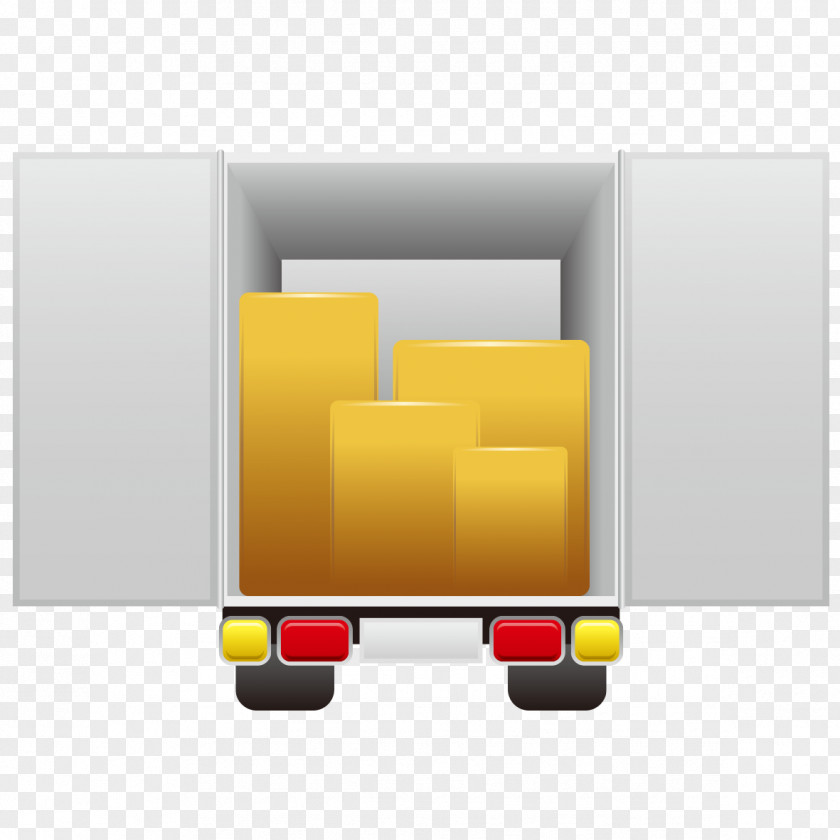 Creative Logistics Truck Mover Relocation Cargo Transport Warehouse PNG