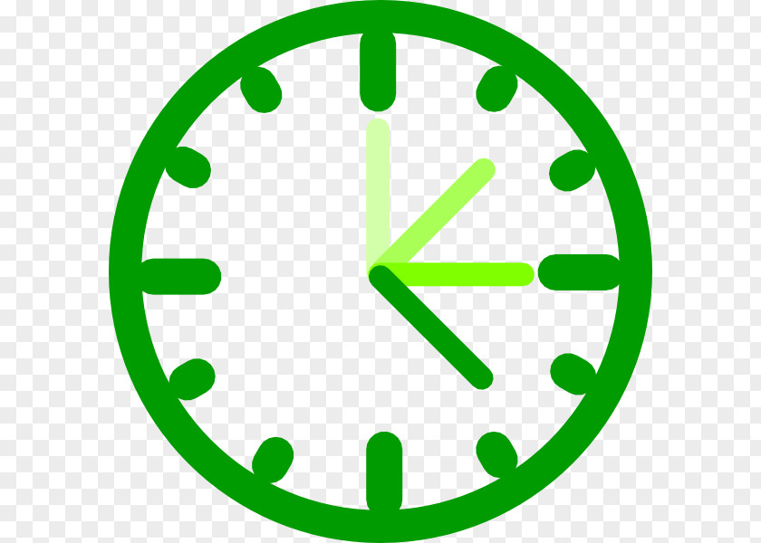 Green Vector Alarm Clocks Clip Art PNG
