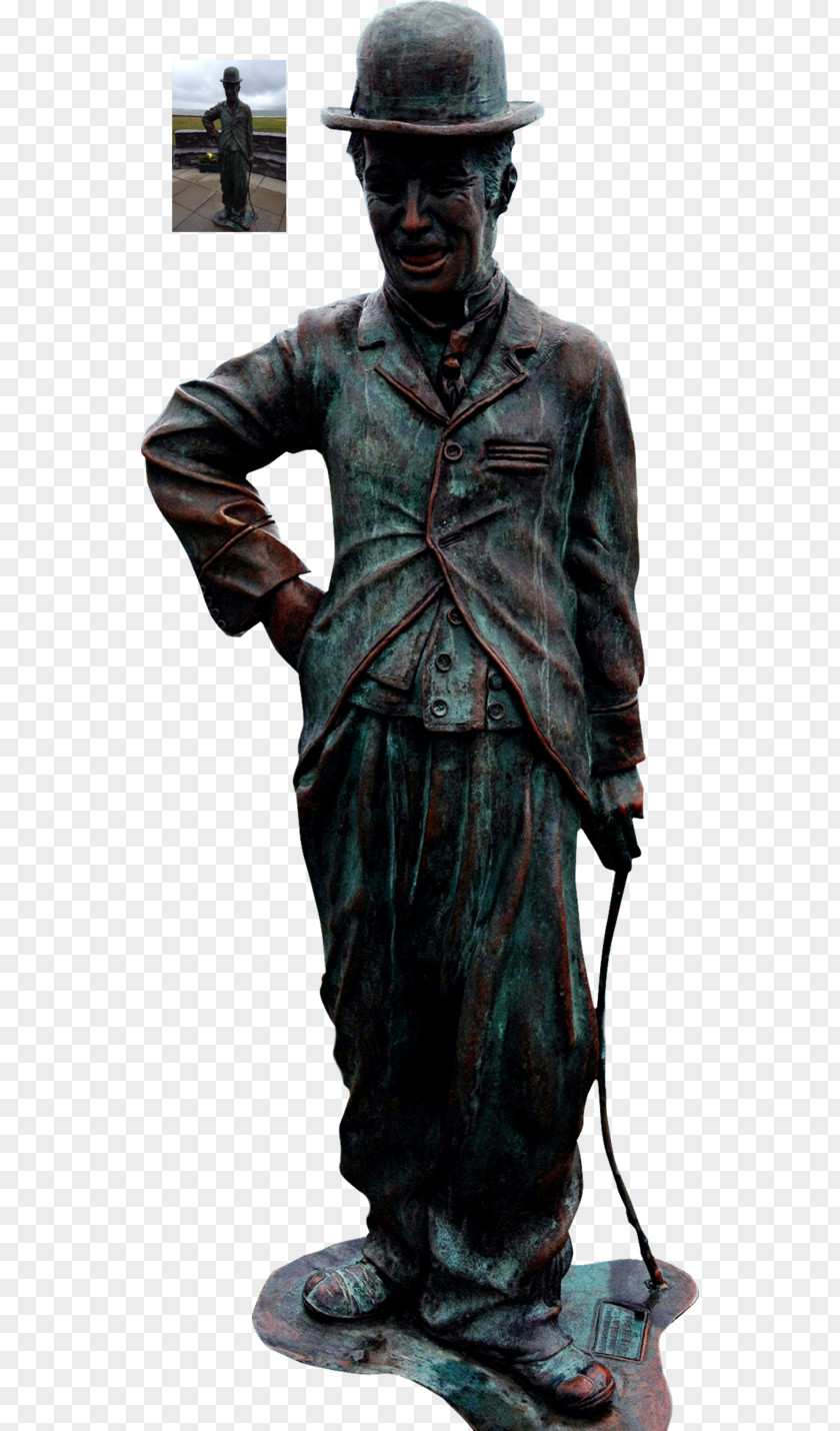 Hat Bowler Bronze Sculpture Statue Classical PNG