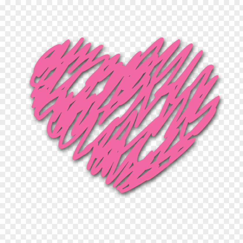 Heart-shaped Heart Drawing PNG