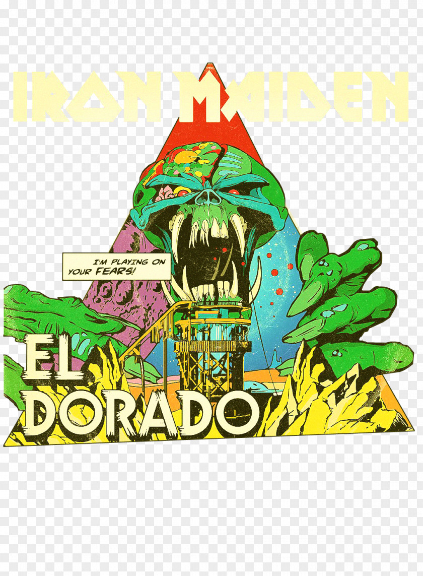 Iron Maiden Tour The Final Frontier El Dorado Heavy Metal Song PNG