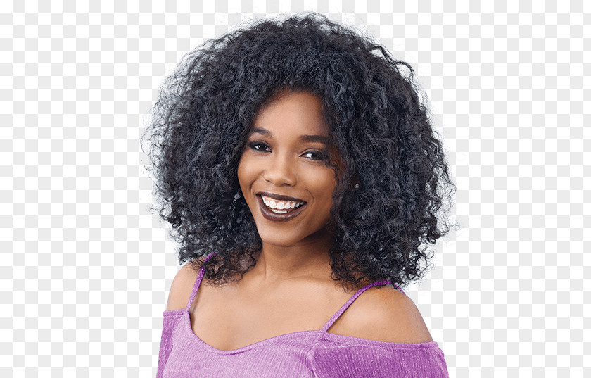Hair Jheri Curl Lace Wig Artificial Integrations PNG