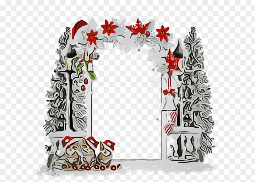 Interior Design Ornament Christmas Picture Frame PNG