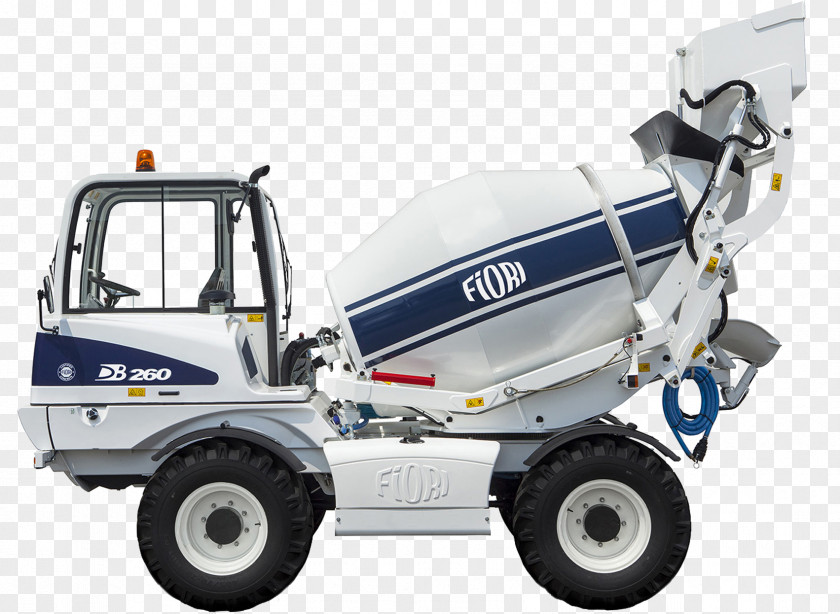 Car Cement Mixers Fiori Concrete Betongbil PNG