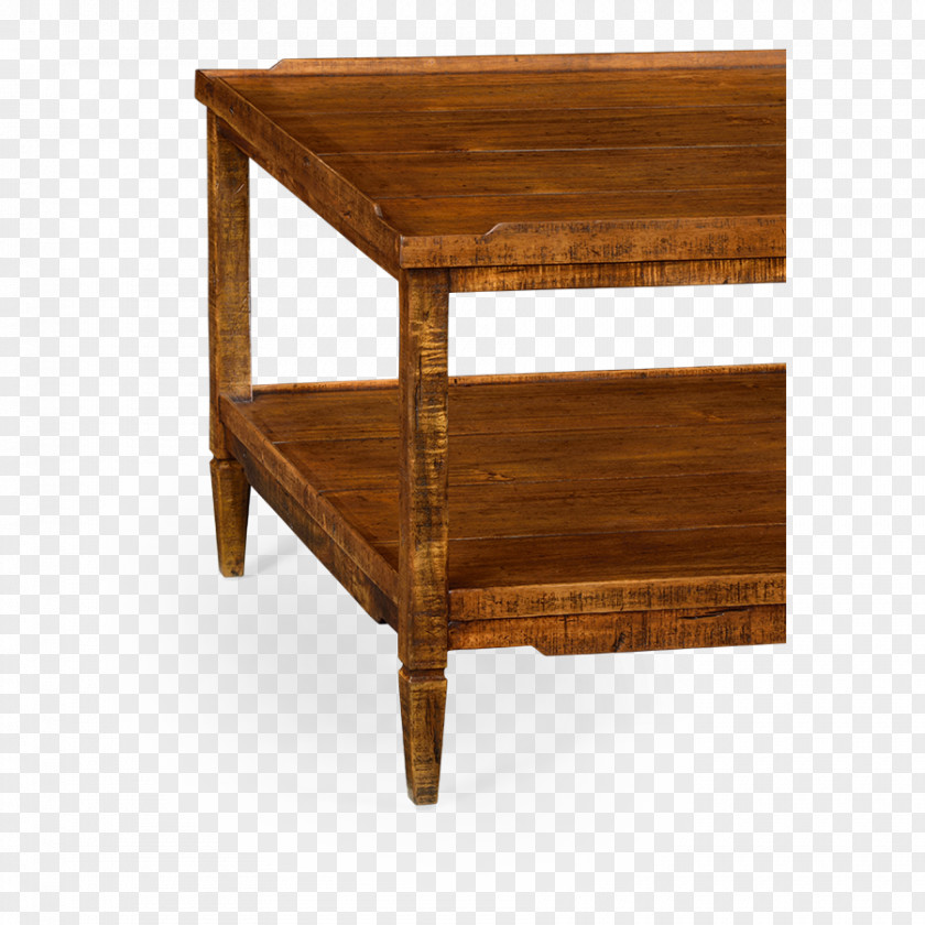 Country Style Bedside Tables Coffee Wood Stain PNG