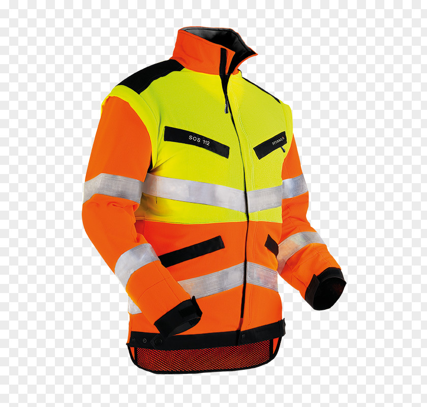 Jacket High-visibility Clothing Gilets Polyester PNG