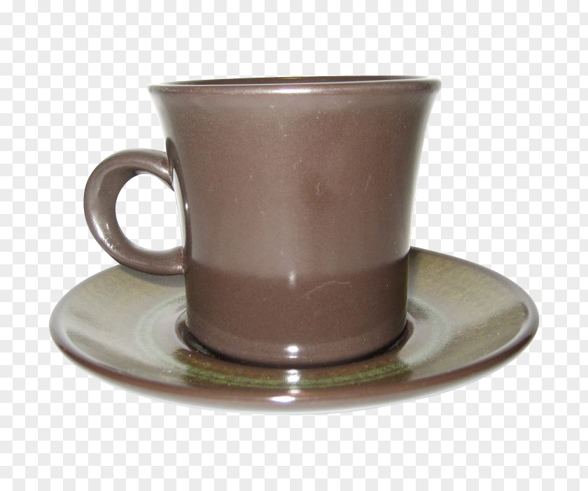 Mug Coffee Cup Espresso Ristretto Saucer Pottery PNG