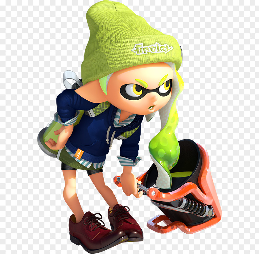 Nintendo Splatoon 2 Switch Game Amiibo PNG