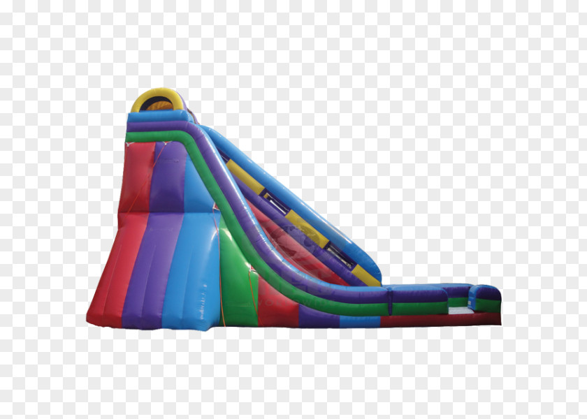 Inflatable Slide Electric Blue PNG
