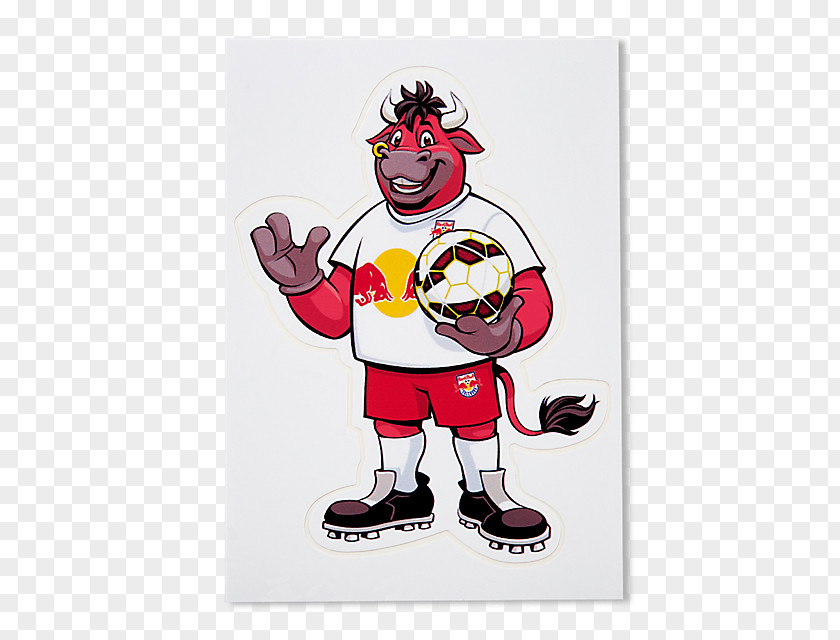 Red Shopping Malls Promotional Stickers FC Bull Salzburg RB Leipzig Racing Decal PNG
