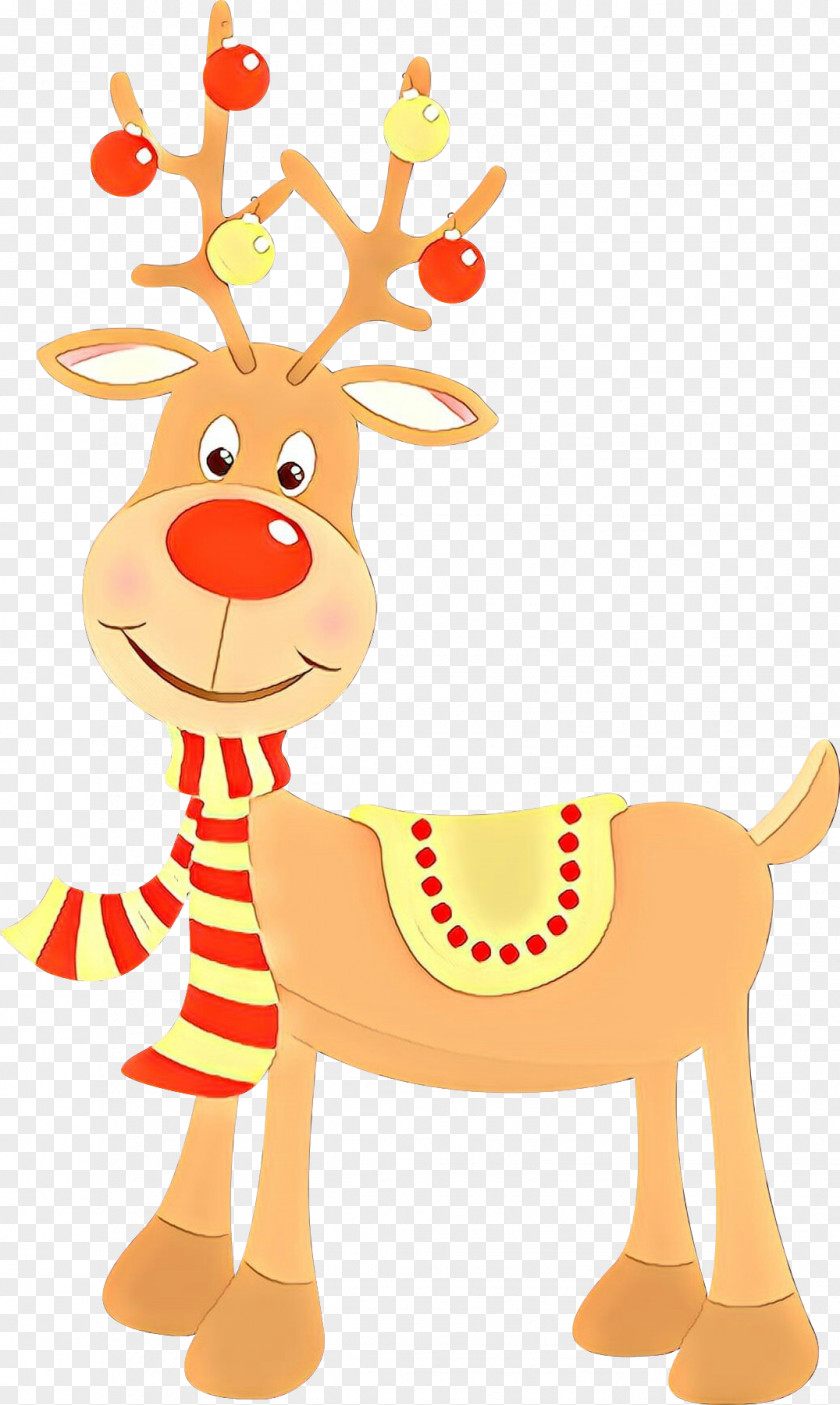 Reindeer Clip Art Christmas Ornament Character Day PNG