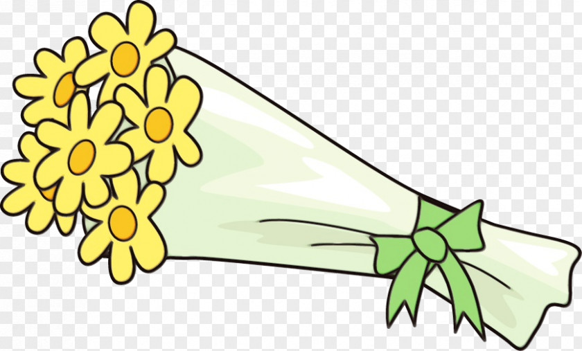 Yellow Plant Flower Wildflower PNG