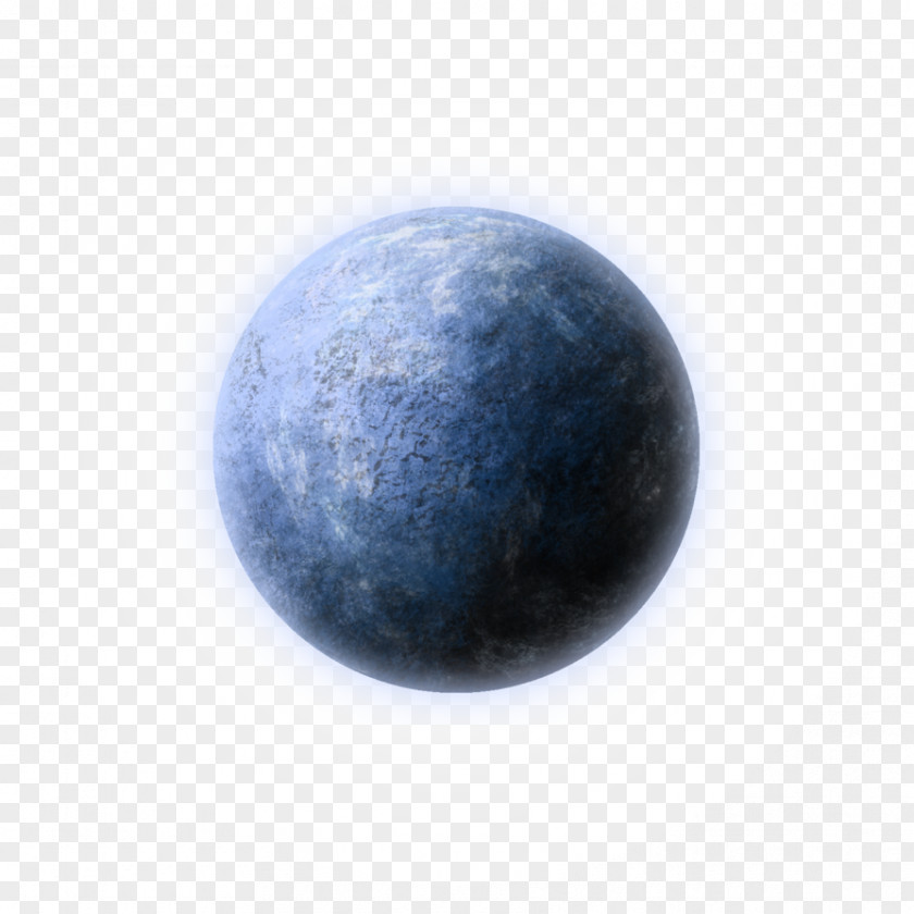 Blue Planet Sphere PNG